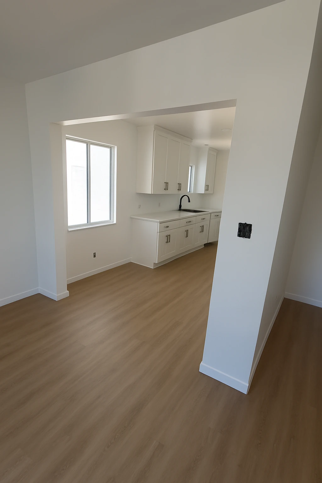 Kitchen cabinet transformation in Glendale with professional painting