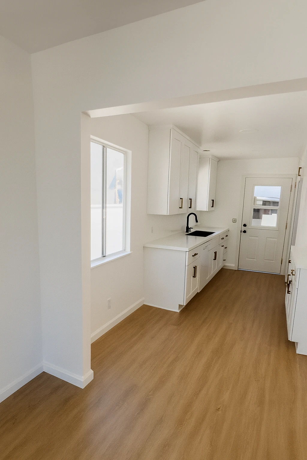 Modern kitchen cabinet update in Pasadena